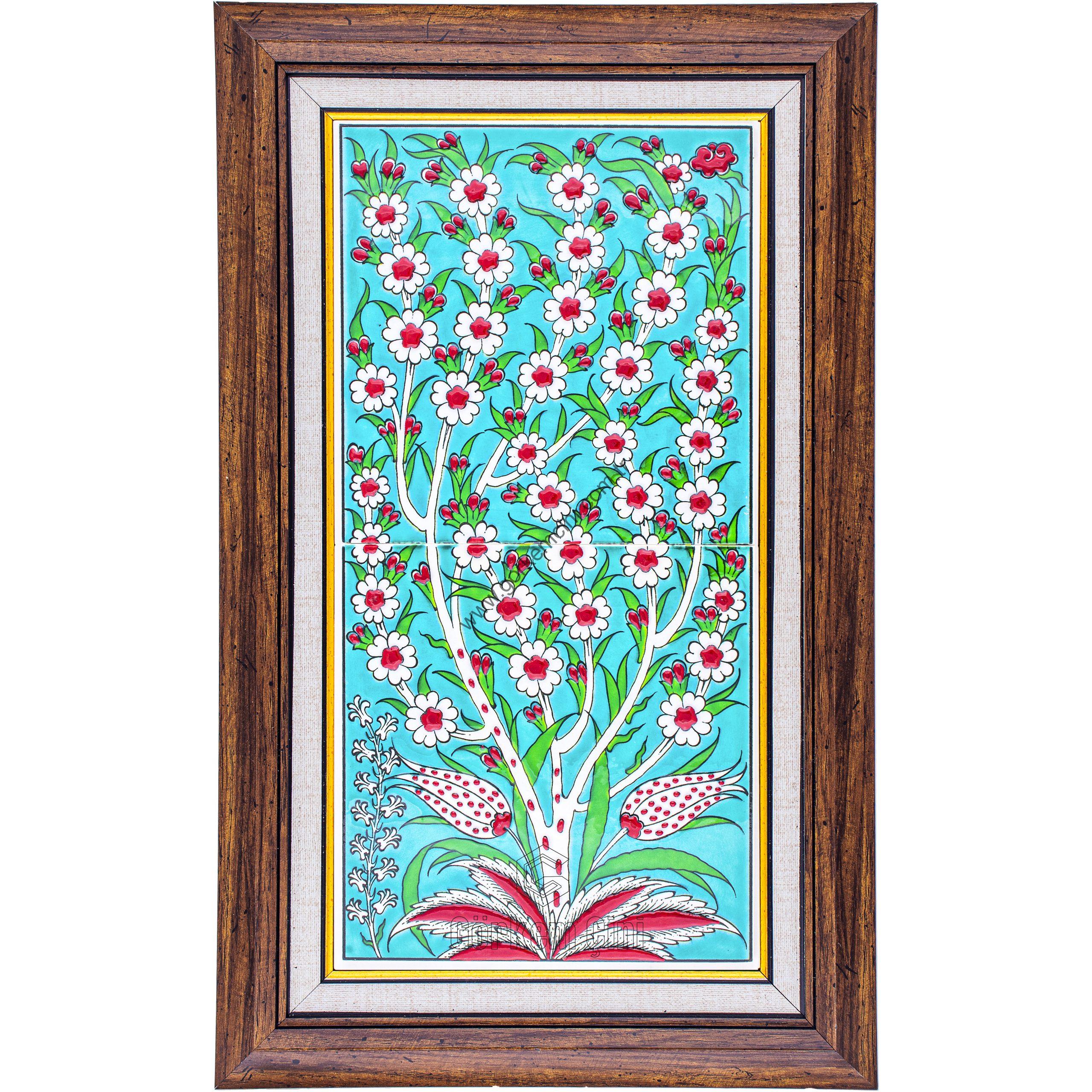 20X40-GÇ032-KLASİK-HAYAT-AĞACI-TURKUAZ