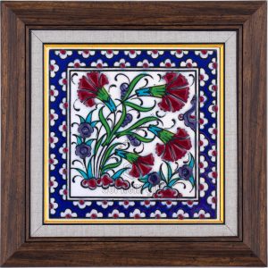 10X10-GÇ182-KARANFİLLİ-DESEN-KOBALT-ZEMİN