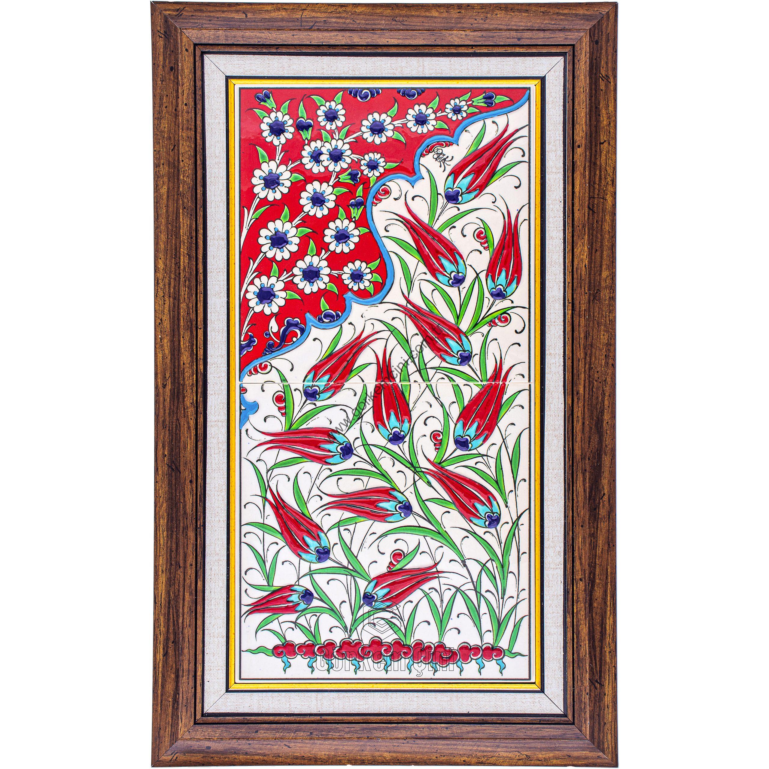 20X40-GÇ028-LALELİ-HAYAT-AĞACI-KIRMIZI