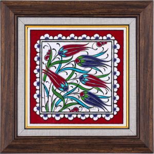 10X10-GÇ189-LALELİ-DESEN-KIRMIZI-ZEMİN