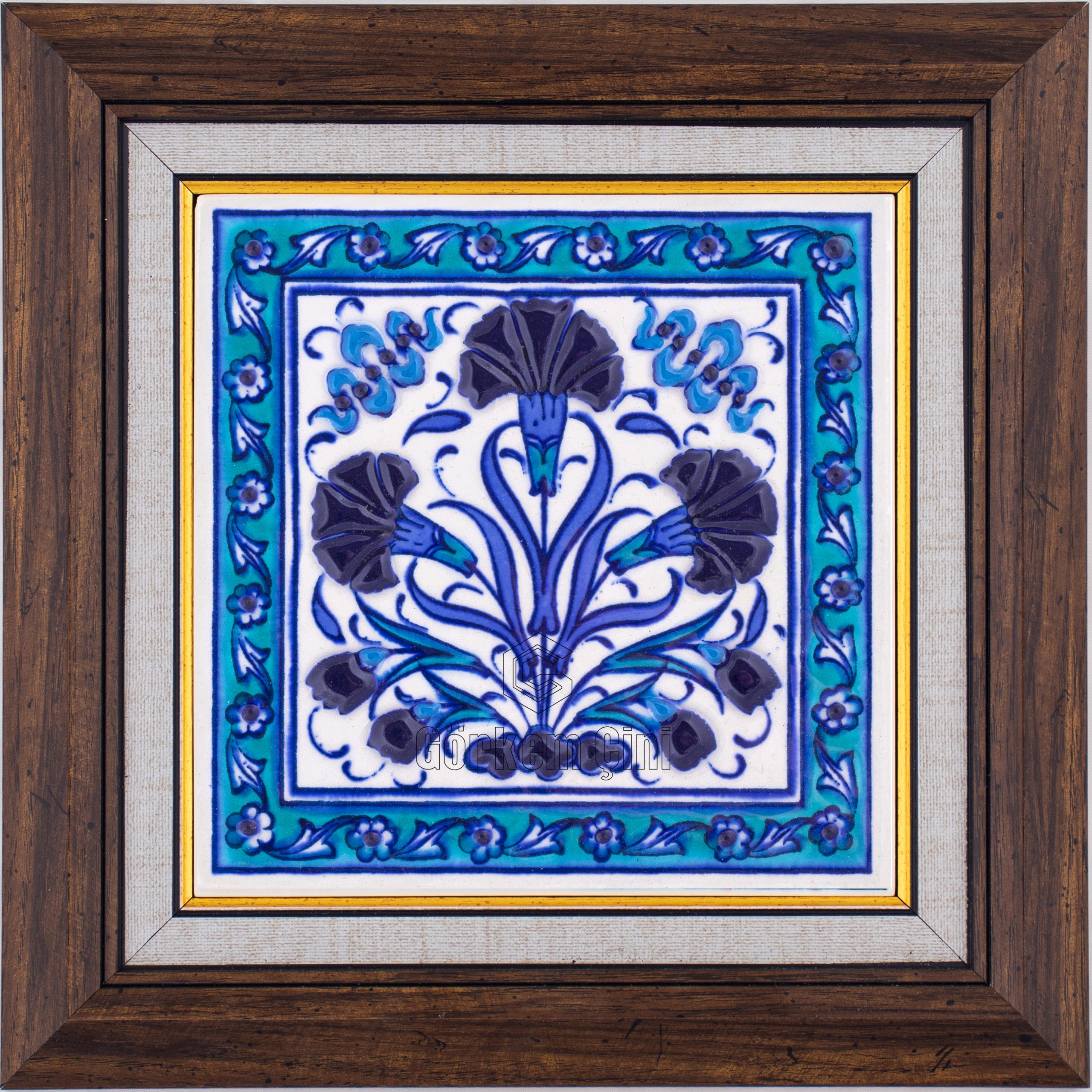 10X10-GÇ196-KARANFİLLİ-DESEN-MAVİBEYAZ-TURKUAZ-ZEMİN