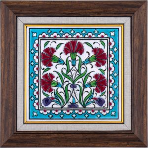 10X10-GÇ173-KARANFİLLİ-DESEN-TURKUAZ-ZEMİN