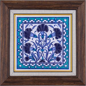 10x10-GÇ176-KARANFİLLİ-DESEN-MAVİBEYAZ-TURKUAZ-ZEMİN