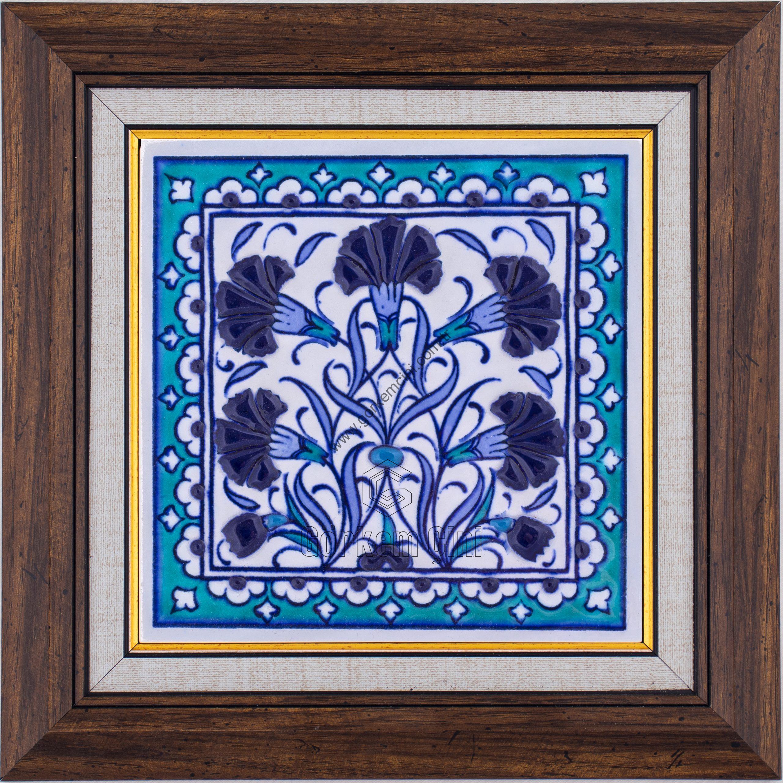 10x10-GÇ176-KARANFİLLİ-DESEN-MAVİBEYAZ-TURKUAZ-ZEMİN