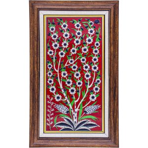 20X40-GÇ033-KLASİK-HAYAT-AĞACI-KIRMIZI