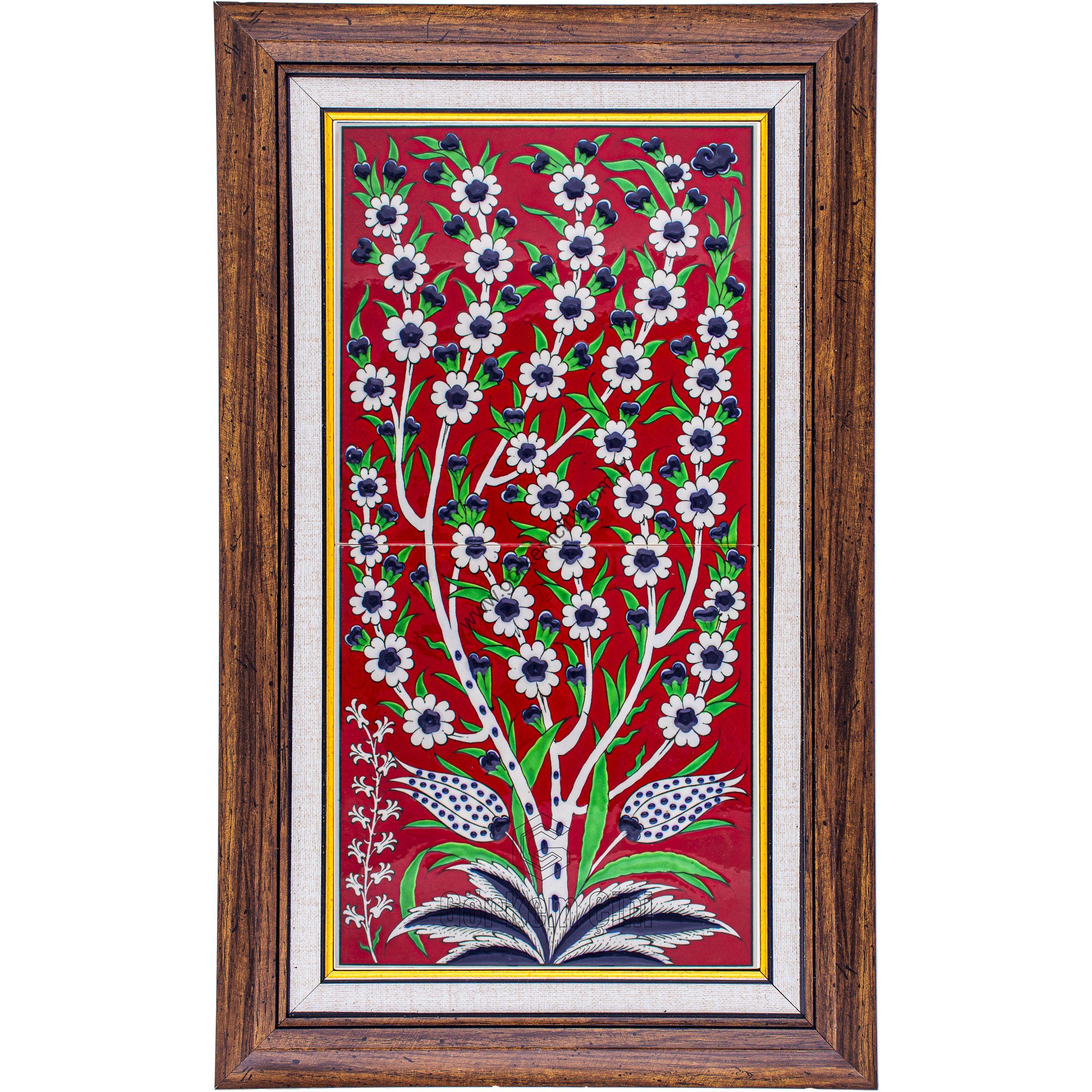 20X40-GÇ033-KLASİK-HAYAT-AĞACI-KIRMIZI
