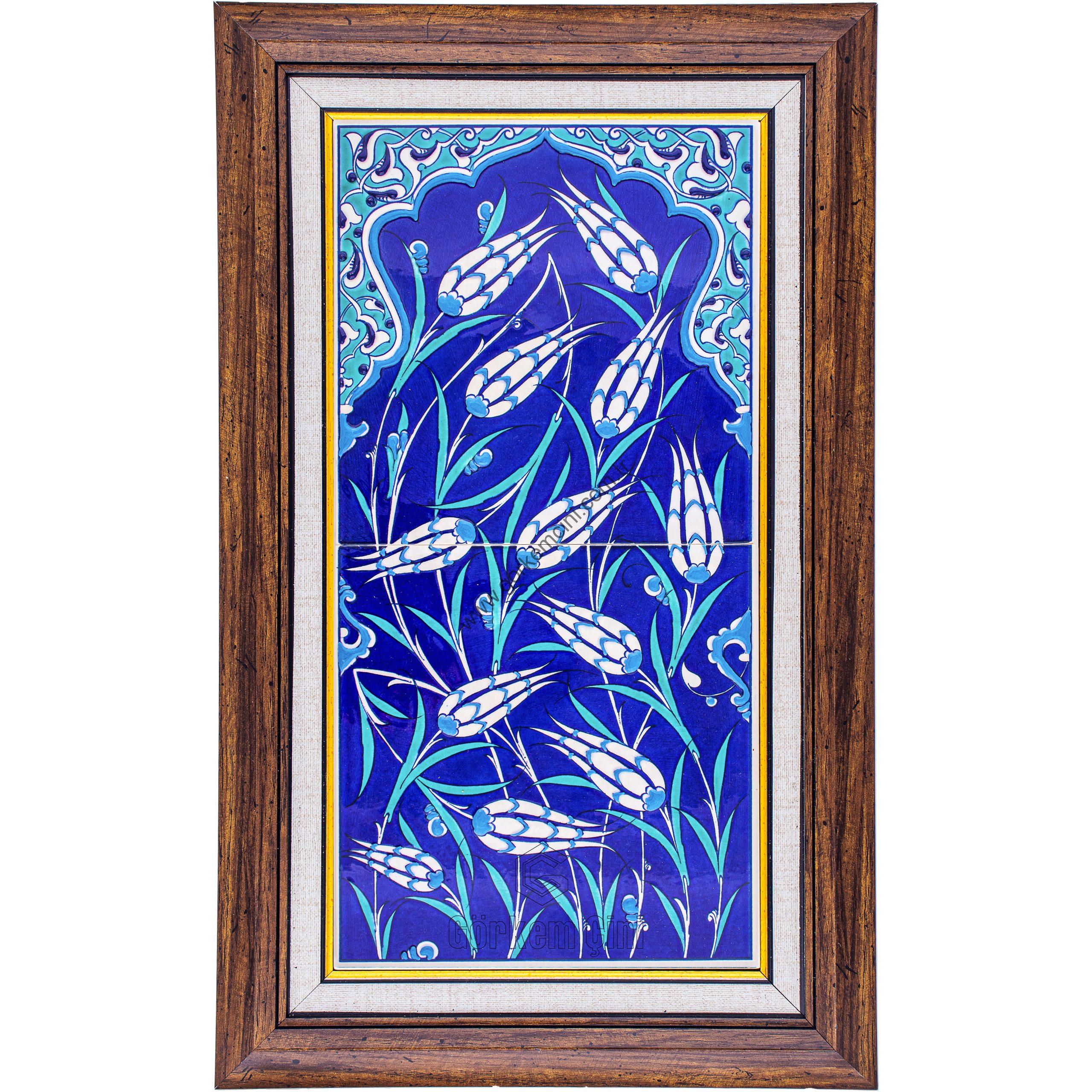 20X40-GÇ024-LALELİ-DESEN-MAVİBEYAZ-KOBALT