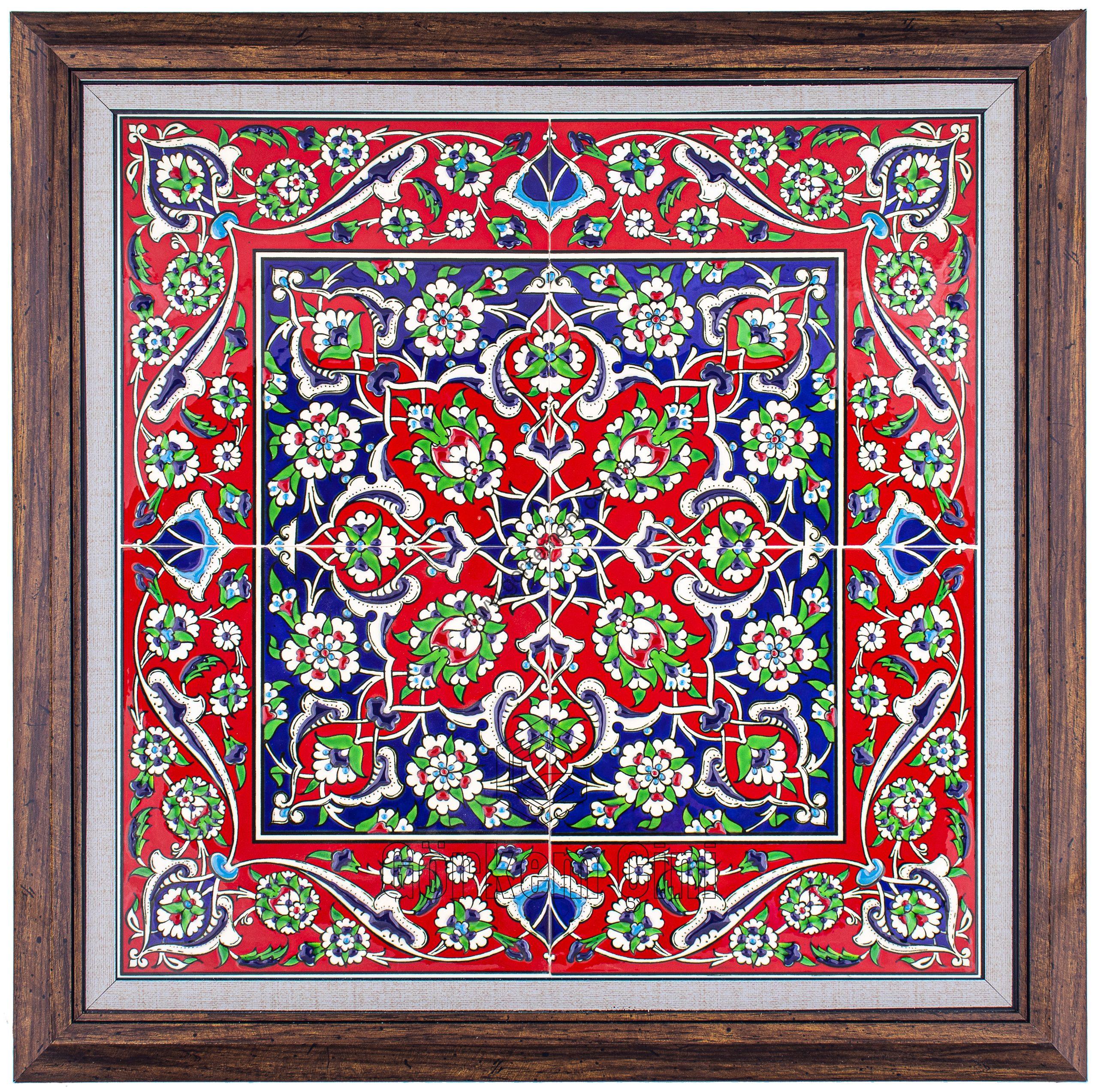 40X40-GÇ011-HATAYİLİ-RUMİ-DESEN-KIRMIZI