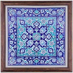 40X40-GÇ012-HATAYİLİ-RUMİ-DESEN-MAVİBEYAZ-KOBALT